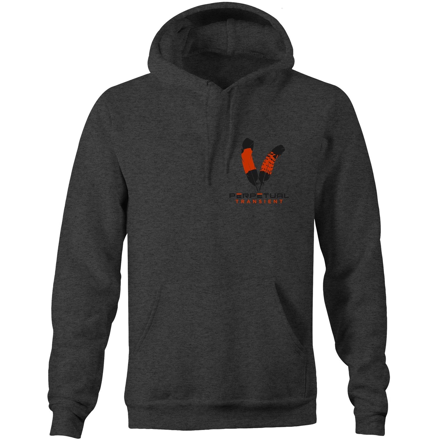 Pocket Hoodie Sweatshirt - logo front only