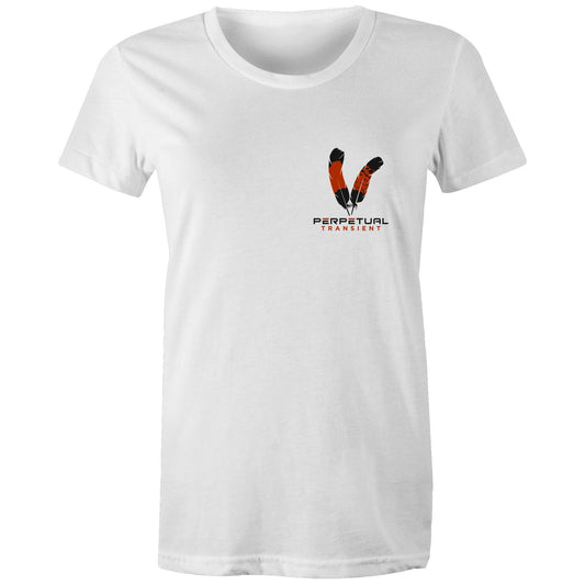 Women's Maple Tee - logo on front