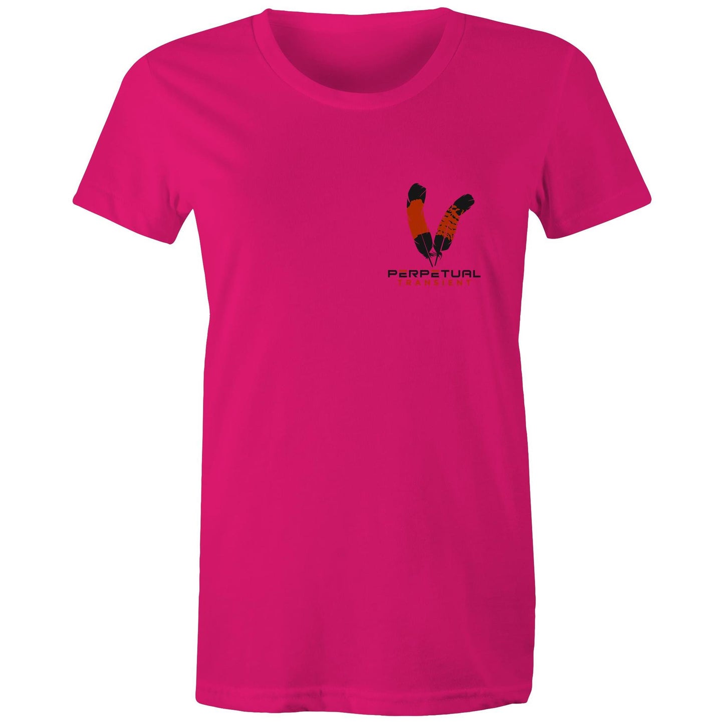 Women's Maple Tee - logo on front