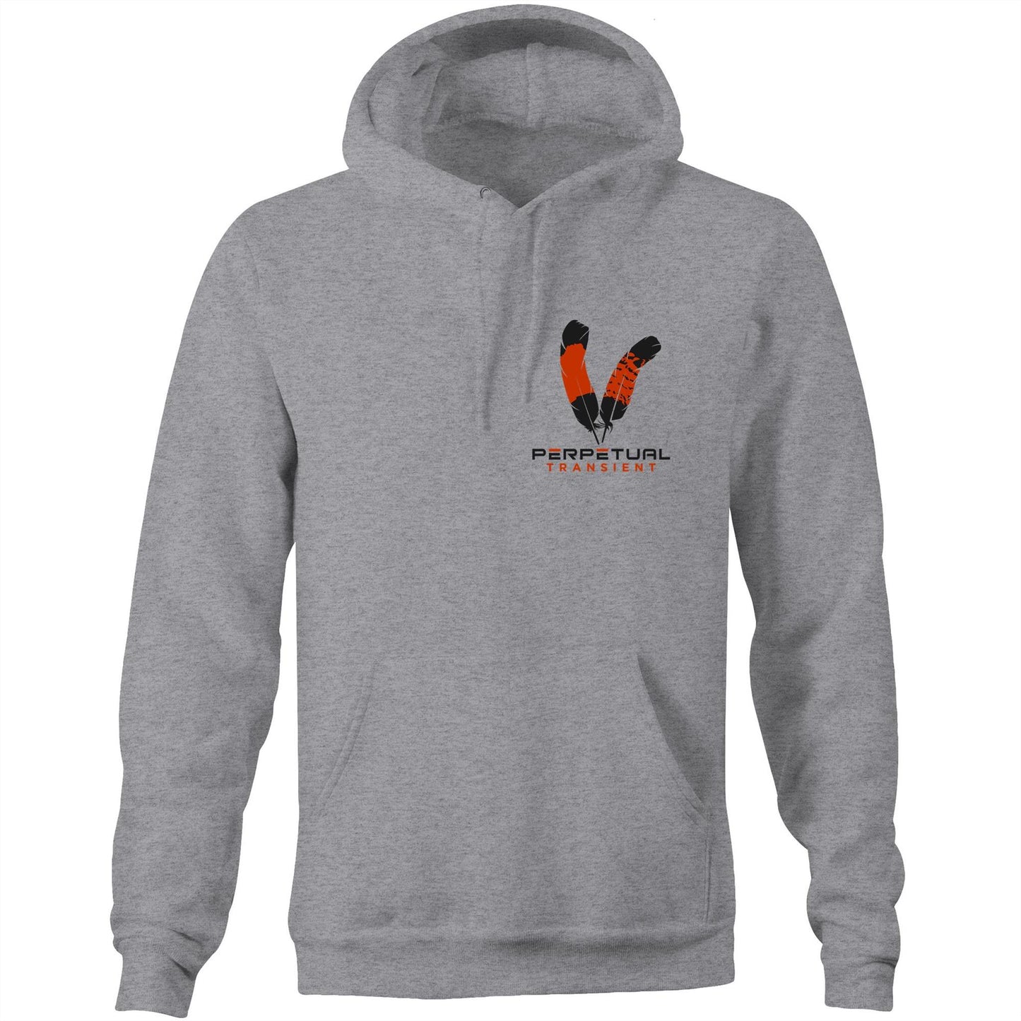 Pocket Hoodie Sweatshirt - logo front only